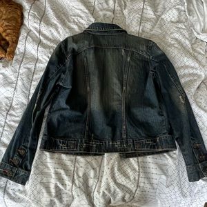 Jacob Connexion Jean jacket, size large.
